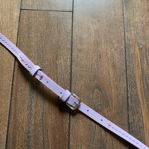 Zara Mini Crossbody Bag with Topstitching. Lilac Colour. - Picture 14 of 15